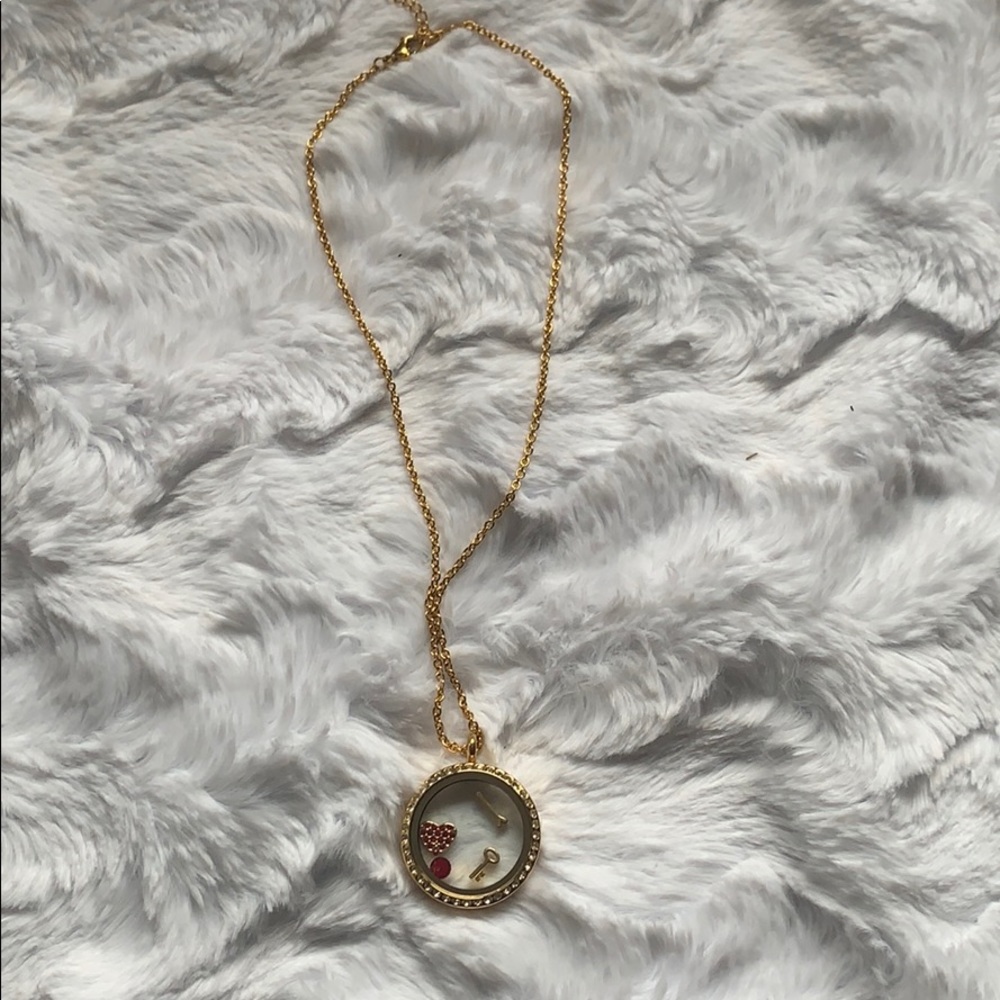 Locket Charm Necklace - Picture 2 of 4